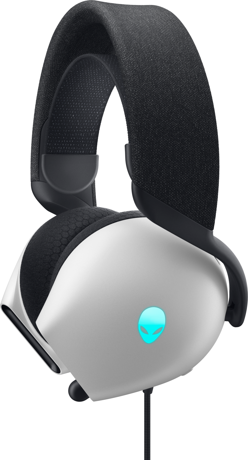 Dell Alienware AW520H RGB Wired Gaming Headset with Unidirectional Microphone - Lunar Light