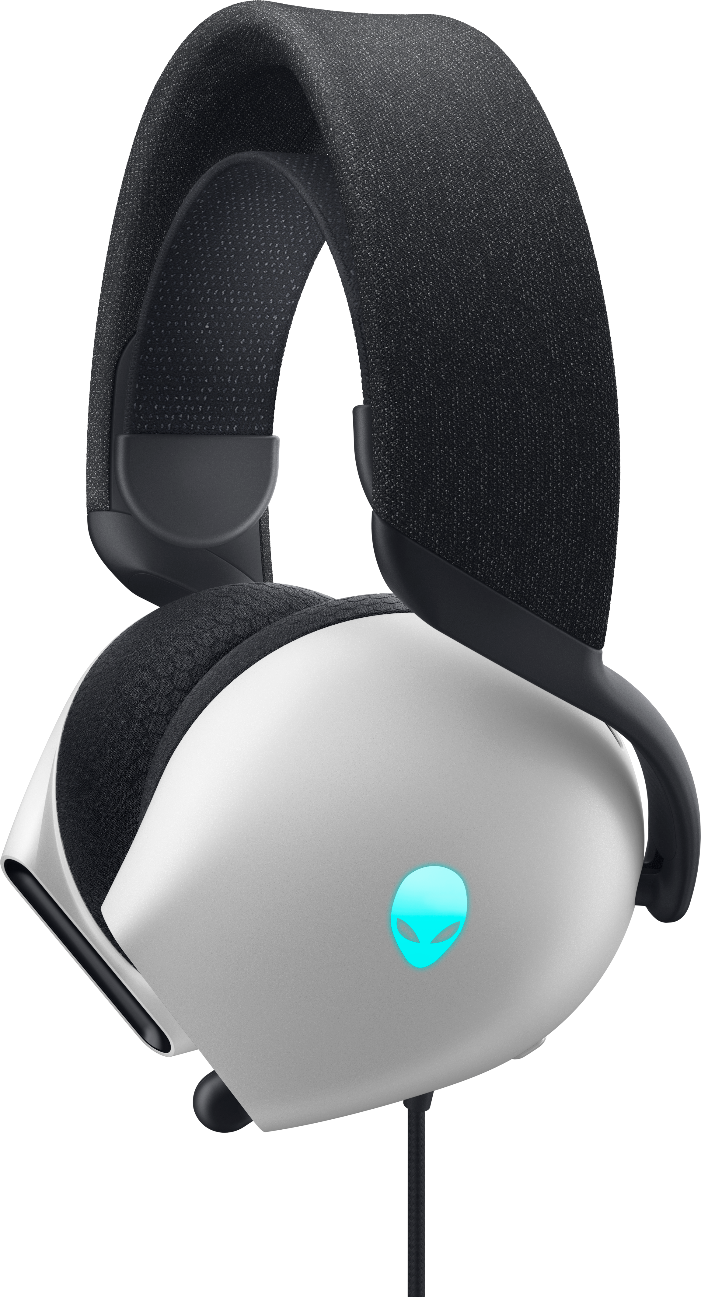 Dell Alienware AW520H RGB Wired Gaming Headset with Unidirectional Microphone - Lunar Light