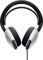 Dell Alienware AW520H RGB Wired Gaming Headset with Unidirectional Microphone - Lunar Light