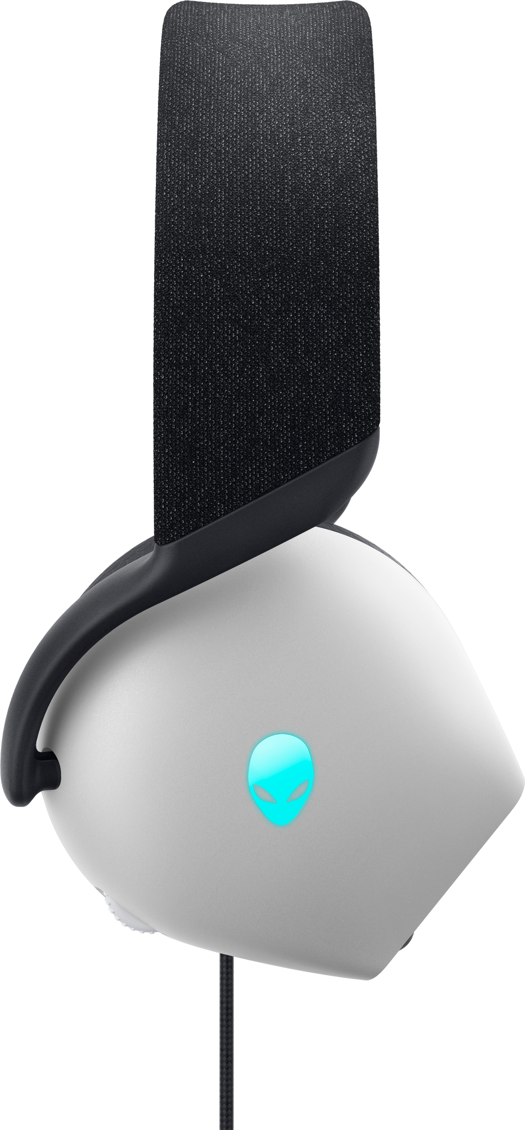 Dell Alienware AW520H RGB Wired Gaming Headset with Unidirectional Microphone - Lunar Light