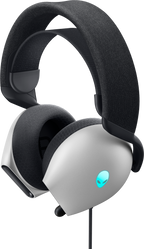 Dell Alienware AW520H RGB Wired Gaming Headset with Unidirectional Microphone - Lunar Light