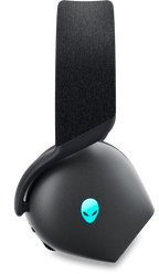 Dell Alienware AW720H RGB Dual-Mode Wireless Gaming Headset with Uni-directional Microphone - Dark Side of the Moon