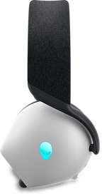 Dell Alienware AW720H RGB Dual-Mode Wireless Gaming Headset with Uni-directional Microphone - Lunar Light