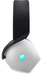 Dell Alienware AW720H RGB Dual-Mode Wireless Gaming Headset with Uni-directional Microphone - Lunar Light