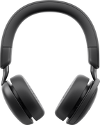 Dell WL5024 Pro Wireless Leatherette Headband Active Noise Cancellation Headset with Microphone - Black