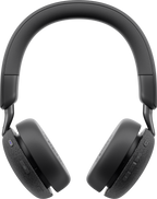 Dell WL5024 Pro Wireless Leatherette Headband Active Noise Cancellation Headset with Microphone - Black