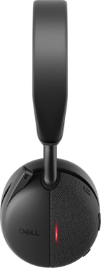 Dell WL5024 Pro Wireless Leatherette Headband Active Noise Cancellation Headset with Microphone - Black