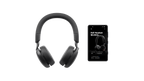 Dell WL5024 Pro Wireless Leatherette Headband Active Noise Cancellation Headset with Microphone - Black