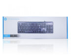 HP K100 Wired Wired USB Desktop Keyboard  (Black)