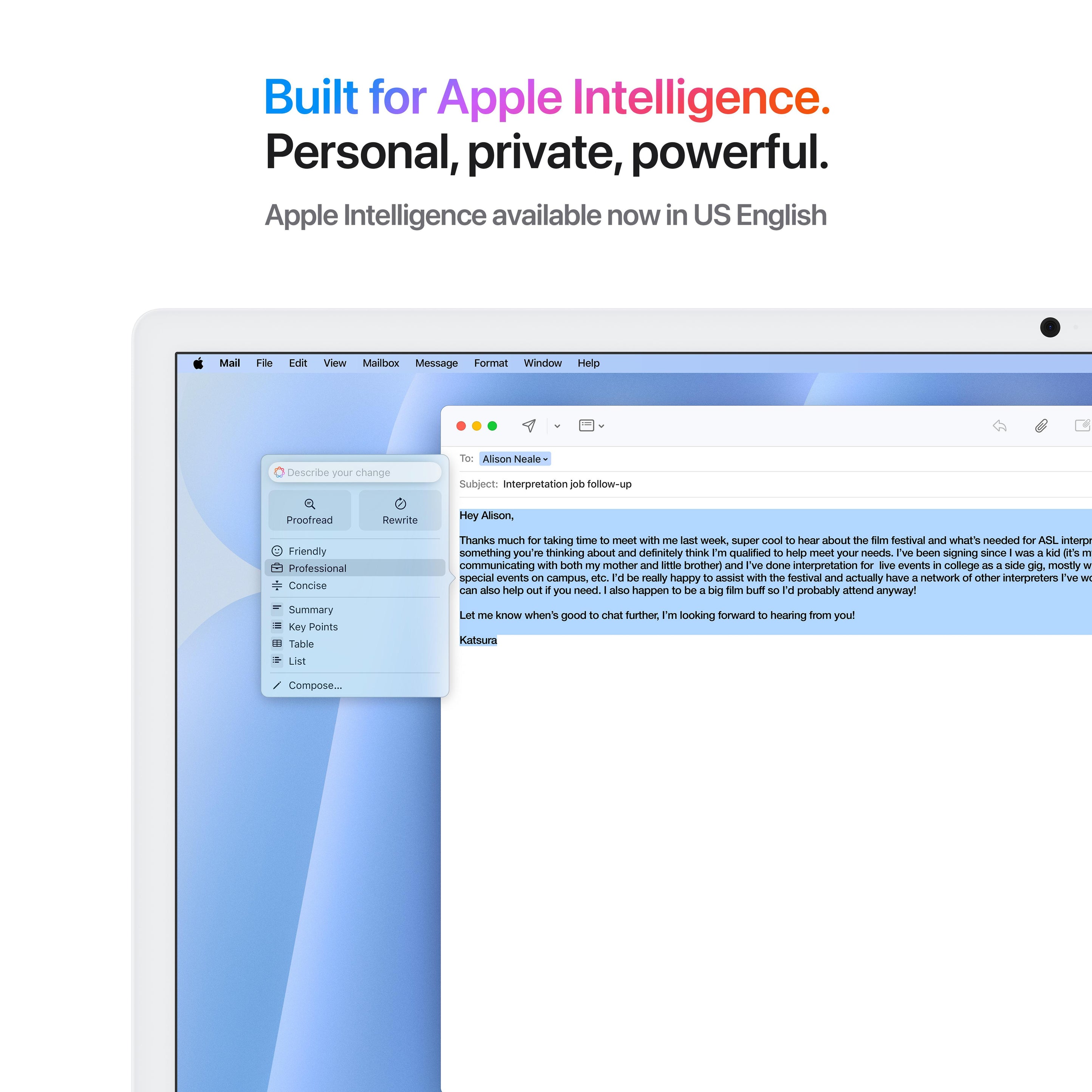 24-inch iMac with Retina 4.5K display: Apple M4 chip with 8‑core CPU and 8‑core GPU