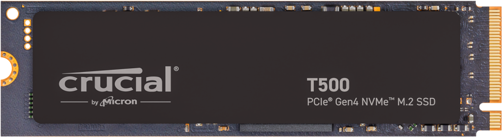 Crucial T500 1TB PCIe 4.0 x4 M.2 Internal SSD