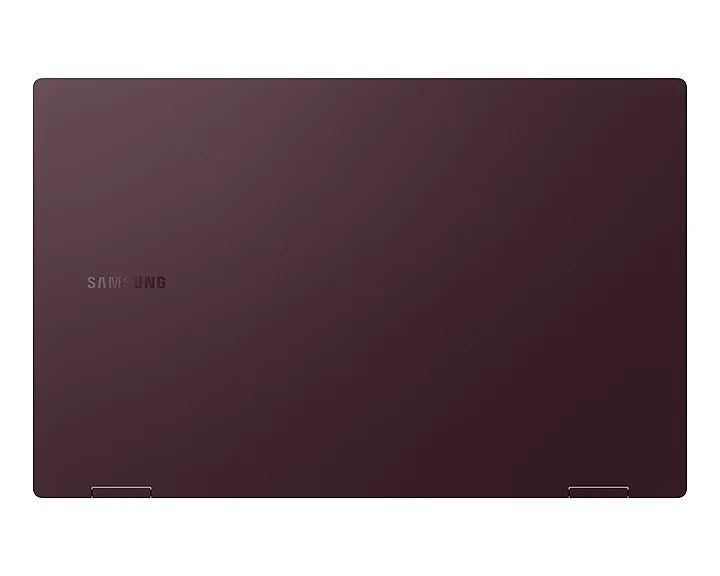 White Samsung laptop on a white background