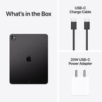 Apple iPad Pro (M5) 2025 (13 Inch | 33.02 cm | 256GB | Wi-Fi + Cellular | Standard Glass | Ultra Retina XDR Display | Space Black) ME7W4HN/A