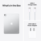 Apple iPad Pro (M5) 2025 (13 Inch | 33.02 cm | 256GB | Wifi | Standard Glass | Ultra Retina XDR Display | Silver) MDYK4HN/A