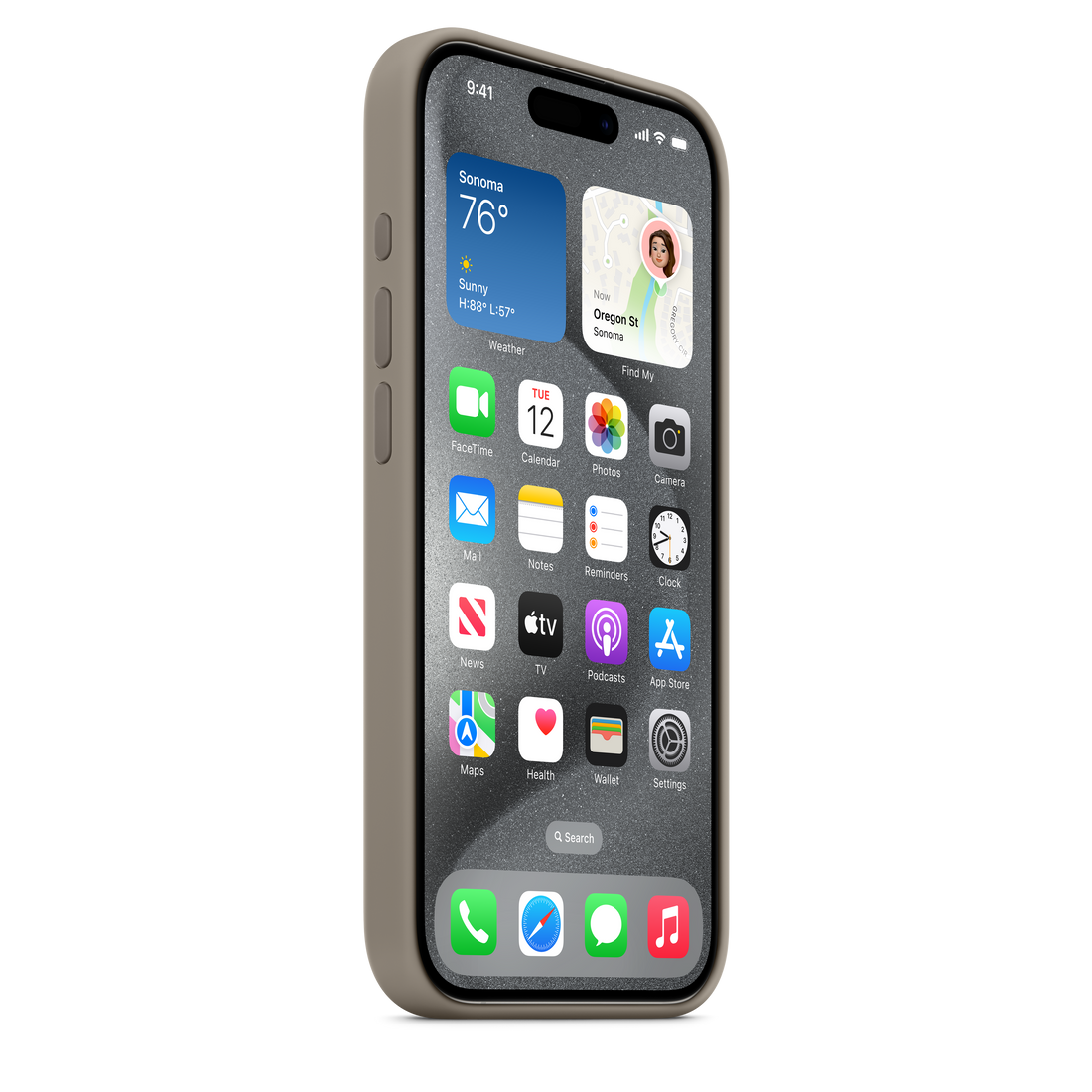iPhone 15 Pro Silicone Case with MagSafe