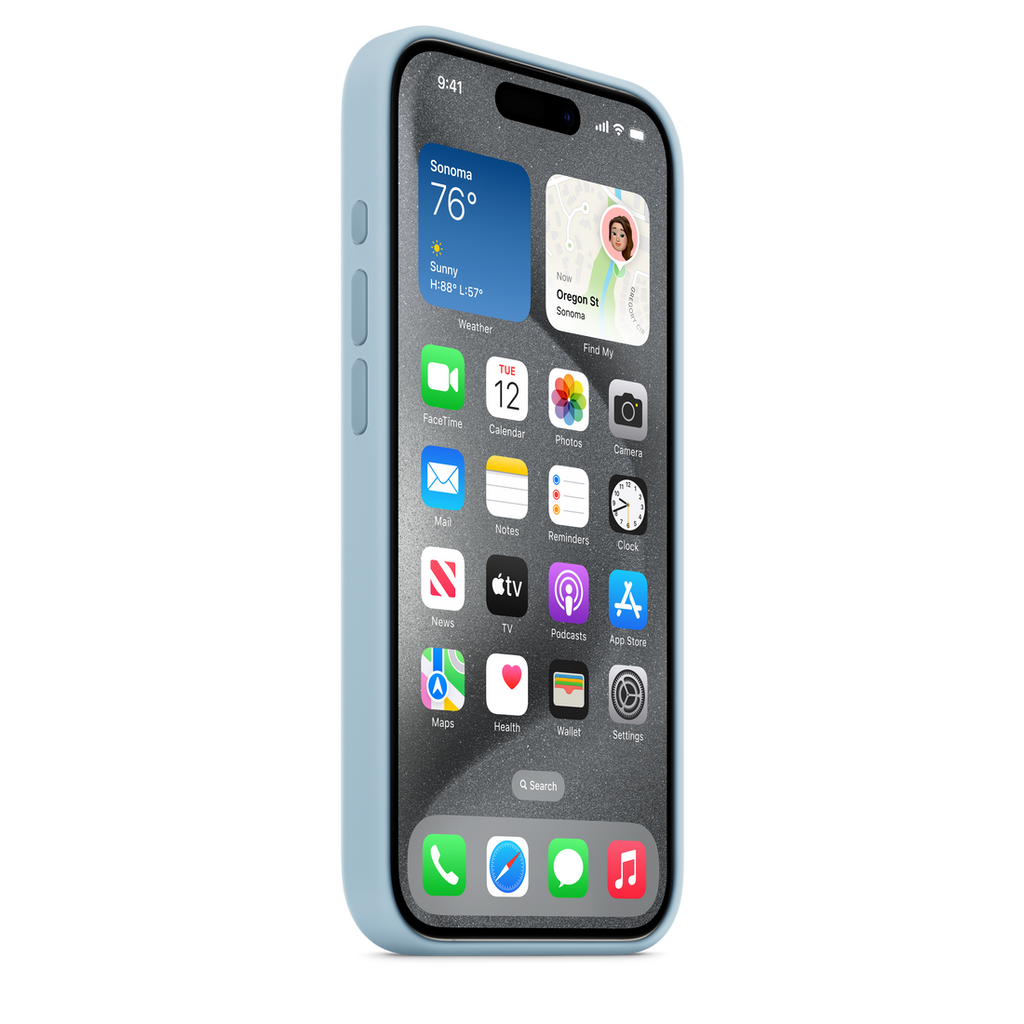 iPhone 15 Pro Silicone Case with MagSafe