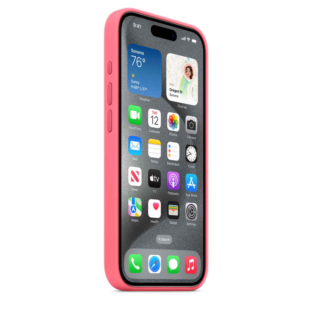 iPhone 15 Pro Silicone Case with MagSafe
