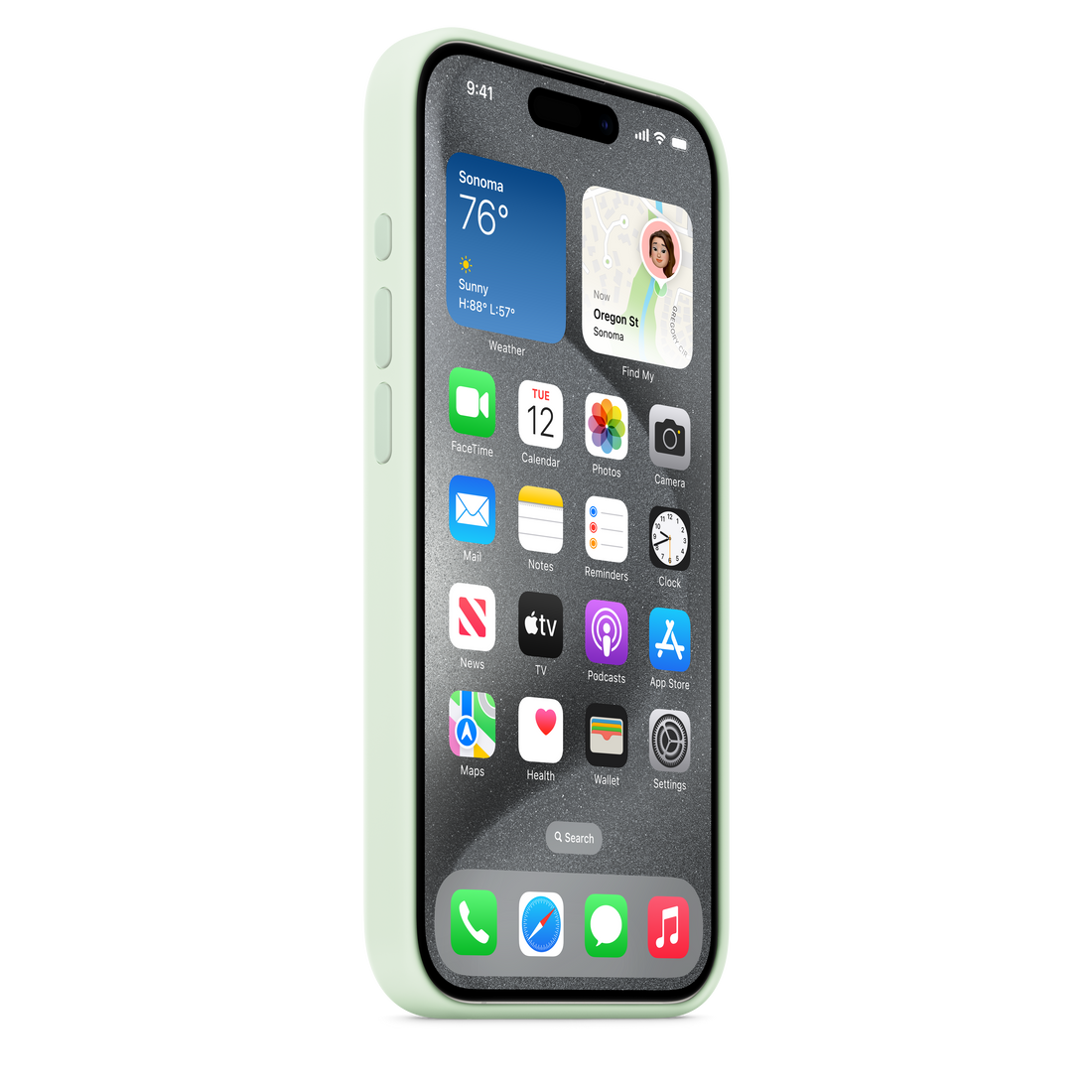 iPhone 15 Pro Silicone Case with MagSafe