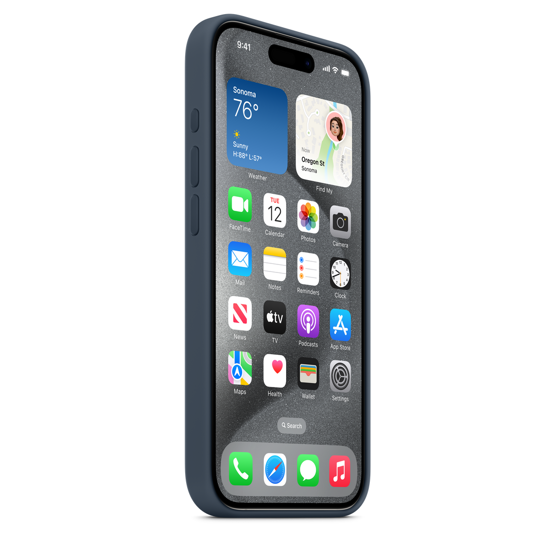 iPhone 15 Pro Silicone Case with MagSafe