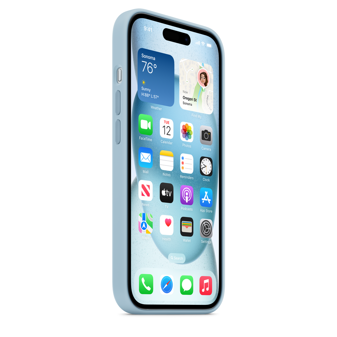 iPhone 15 Silicone Case with MagSafe