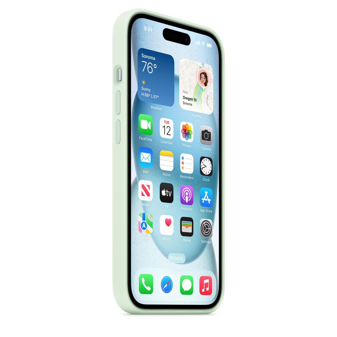 iPhone 15 Silicone Case with MagSafe