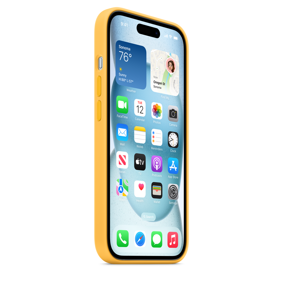 iPhone 15 Silicone Case with MagSafe