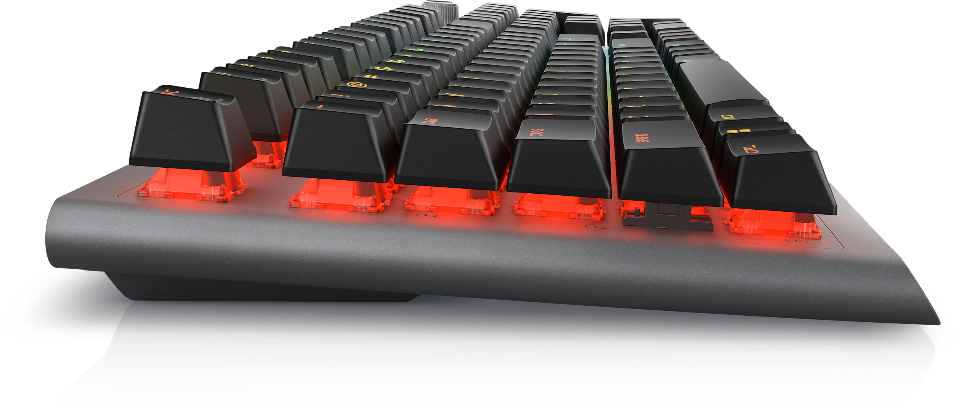 Dell Alienware AW920K Tri-Mode Bluetooth Wireless RGB Backlit Mechanical Gaming Keyboard - Dark Side of the Moon