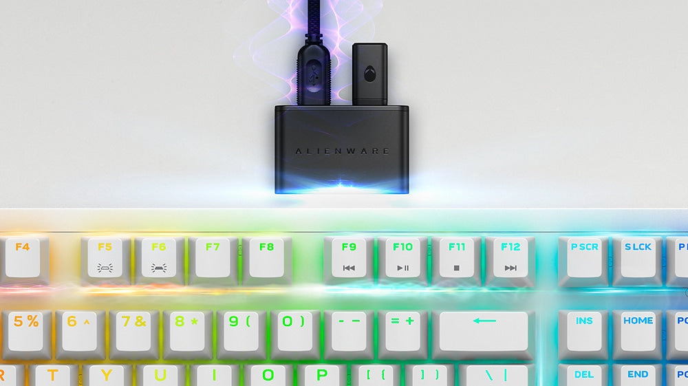 Dell Alienware AW920K Tri-Mode Bluetooth Wireless RGB Backlit Mechanic ...
