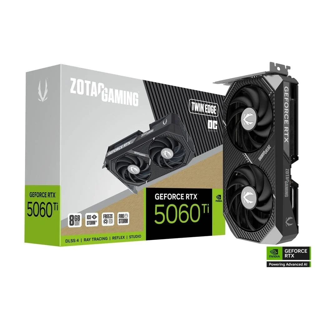 ZOTAC GAMING GeForce RTX 5060 Ti 8GB Twin Edge OC Graphics Card