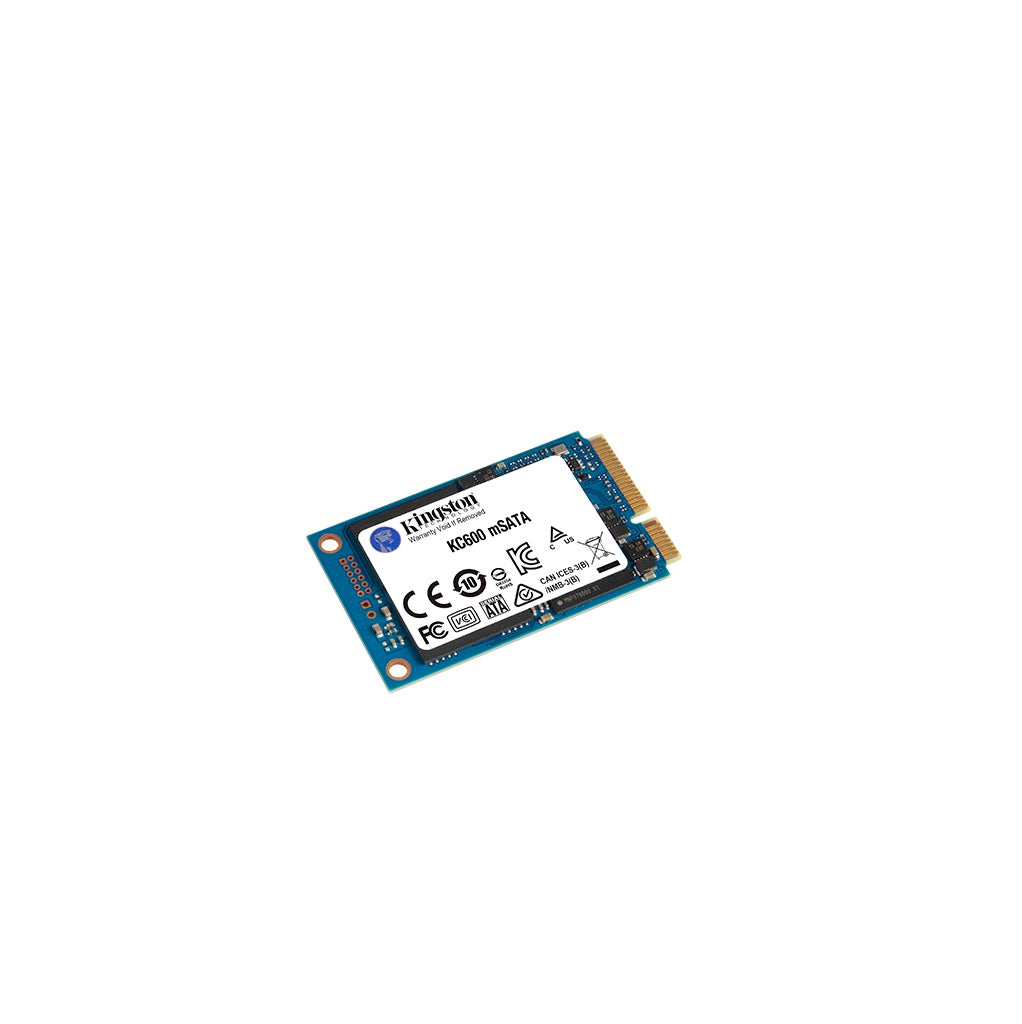 Kingston KC600 512GB mSATA 3D TLC NAND Internal Gaming SSD