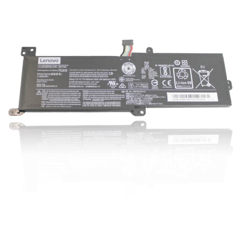 Lenovo L16L2PB2 Original OEM 30Whr 4000mAh 7.4V 2 Cell Laptop Battery for Select Lenovo Laptops