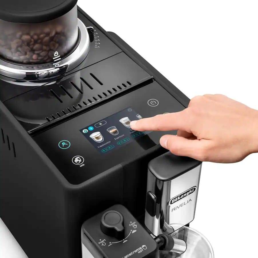 DeLonghi Rivelia automatic coffee maker - Black - EXAM440.55.B