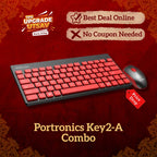 Portronics Key2-A Combo Wireless Keyboard and 1500DPI Optical Mouse Combo