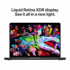 Apple MacBook Pro M5 Chip (16GB RAM/ 512GB SSD/ 14 inch (35.56 cm) Liquid Retina XDR Display/ 10-core CPU/ 10-core GPU/ macOS/ Space Black) MDE04HN/A