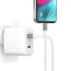 SUPER Ultra USB-A to Lightning Cable -Silver-1.5m