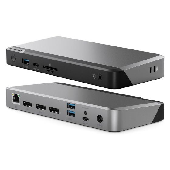 MX3 USB-C Triple Display DP Alt. Mode Docking Station – With 100W Power Delivery