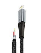 SUPER Ultra USB-A to Lightning Cable -Space Grey-1.5m