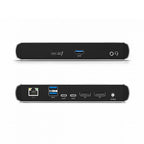 Thunderbolt 3.0 / USB-C TURBO Docking Station - Dual Display 4K@60Hz