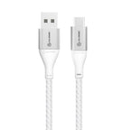 Super Ultra USB 2.0 USB-C to USB-C Cable - 5A/480Mbps - Silver - 1.5m