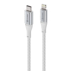 SUPER Ultra USB-C to Lightning Cable – 1.5m - Silver