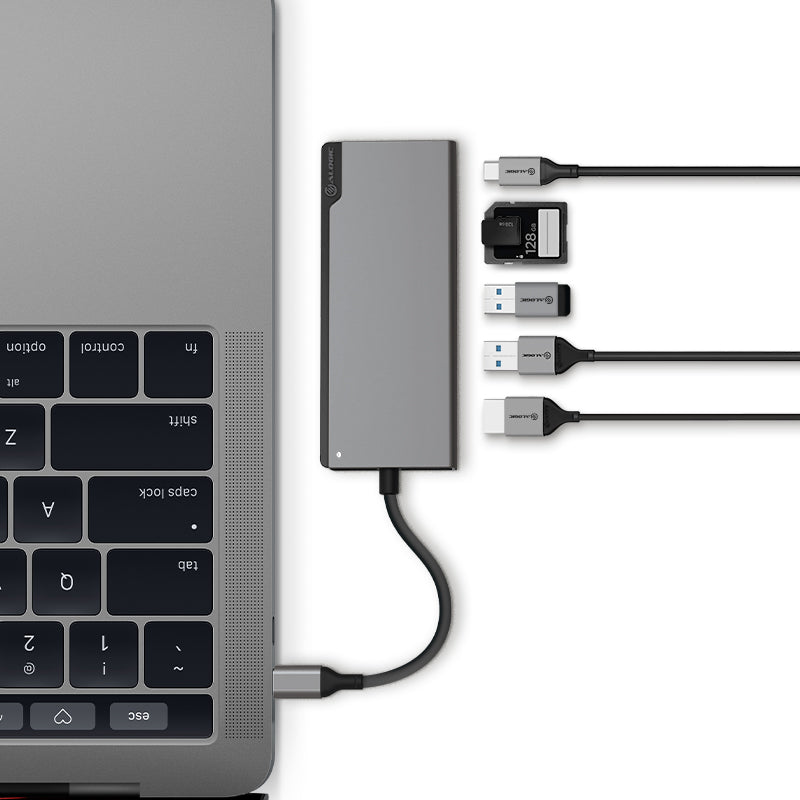 USB-C Dock UNI with Power Delivery - Ultra Series - Space Grey