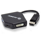 3-in-1 DisplayPort to HDMI DVI VGA Adapter - Elements Series