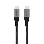 Super Ultra USB 2.0 USB-C to USB-C Cable - 5A/480Mbps - Space Grey - 30cm
