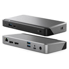 MX2 USB-C Dual Display DP Alt. Mode Docking Station – With 65W Power Delivery