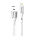 SUPER Ultra USB-A to Lightning Cable -Silver-1.5m