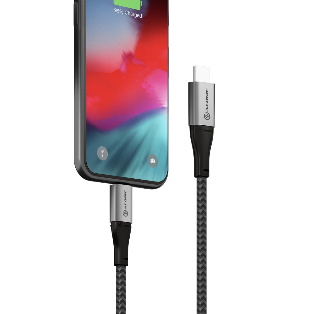 SUPER Ultra USB-C to Lightning Cable – 1.5m - Space Grey