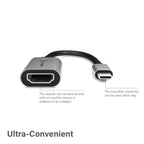 Ultra 15cm USB-C (Male) to HDMI (Female) Adapter - 4K 60Hz