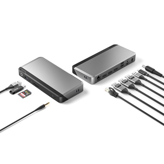 DX3 Triple 4K Display Universal Docking Station – with 100W Power Delivery