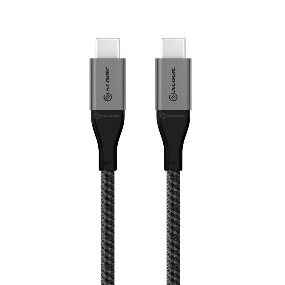 Super Ultra USB 2.0 USB-C to USB-C Cable - 5A/480Mbps - Space Grey - 1.5m