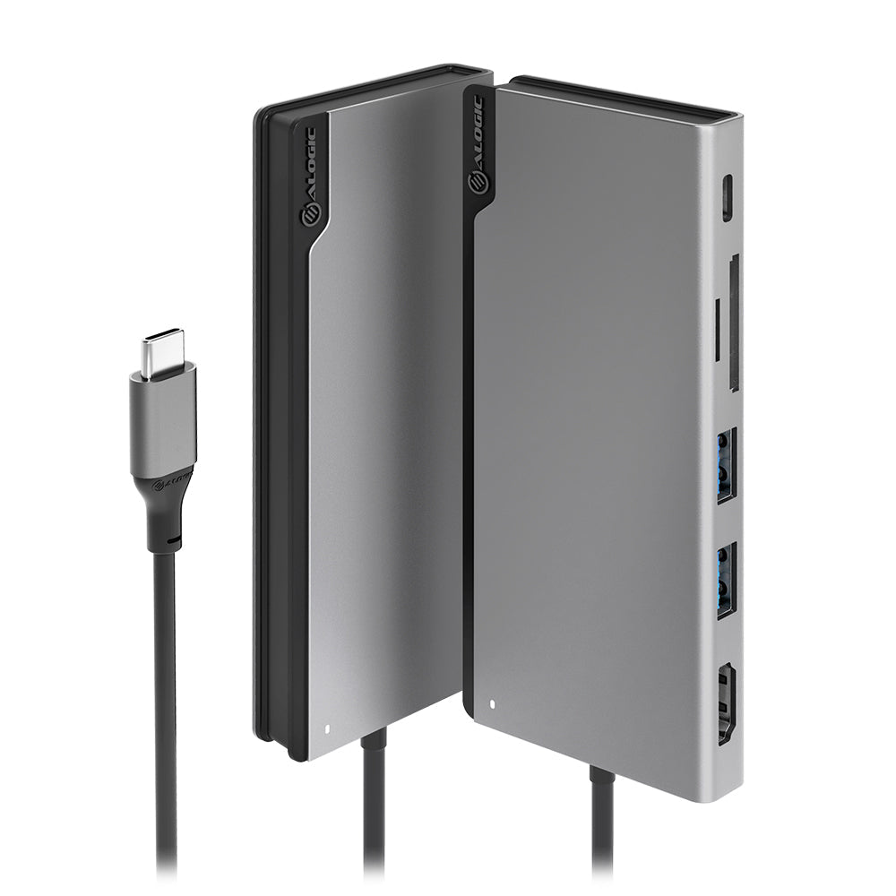 USB-C Dock UNI with Power Delivery - Ultra Series - Space Grey